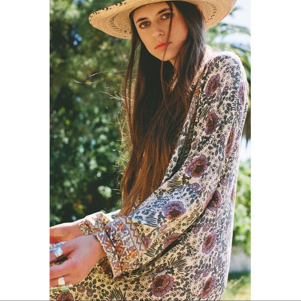 ISO Natalie Martin Fiore Maxi Dress in Lavender